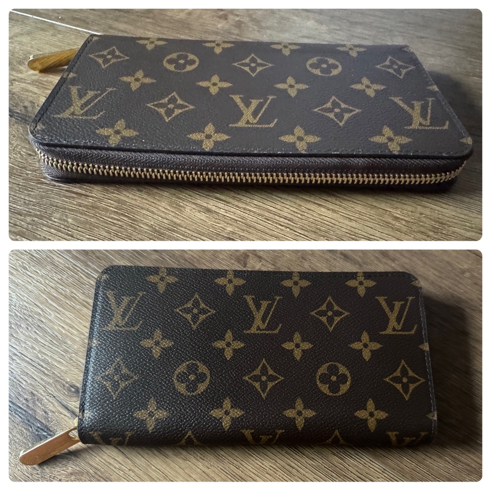 LOUIS VUITTON-AUTHENTIC (Preowned) Signature Coated Canvas Wallet - Picture 12 of 17